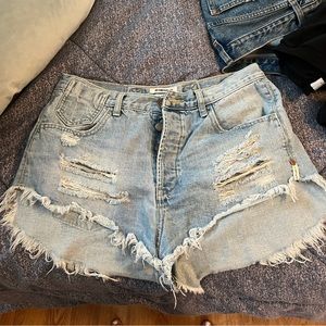 One X one teaspoon Jean shorts!